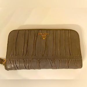 Prada Large Saffiano Wallet